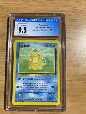 NM Pokemon PSYDUCK Card LEGENDARY COLLECTION Set 88/110 Non-Holo