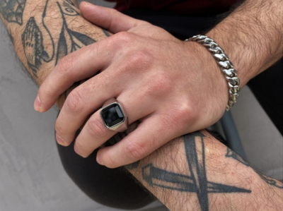 ブラックスターsilverring 楽天市場】【有名デザイナーが手掛けた国産ブランド】 AMP JAPAN