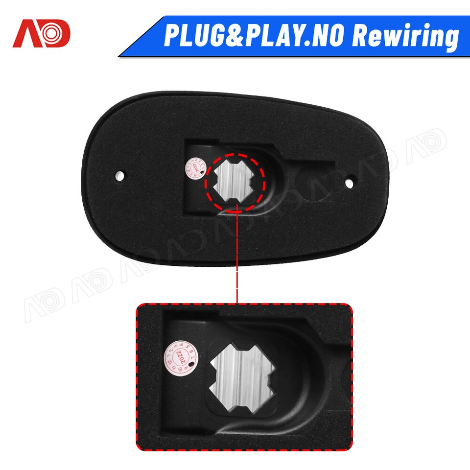AUXBEAM White LED Cab Roof Marker Lights For 2003-2018 Dodge Ram 1500, 2500, 3500 – 5 Bulbs, Clear Lens, Black Housing
