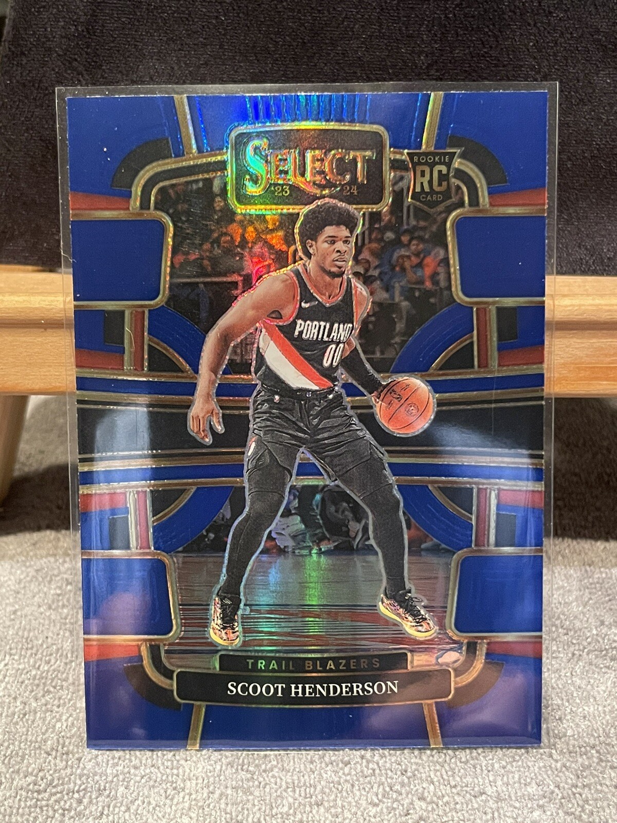 Scoot Henderson (RC)  2023-24 Panini Select - Concourse Silver Prizm #77