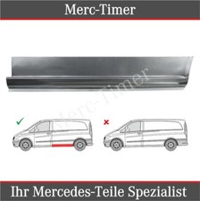 Mercedes Vito Viano Kurz W639 2003-14 Reparaturblech Seiten Schweller Links