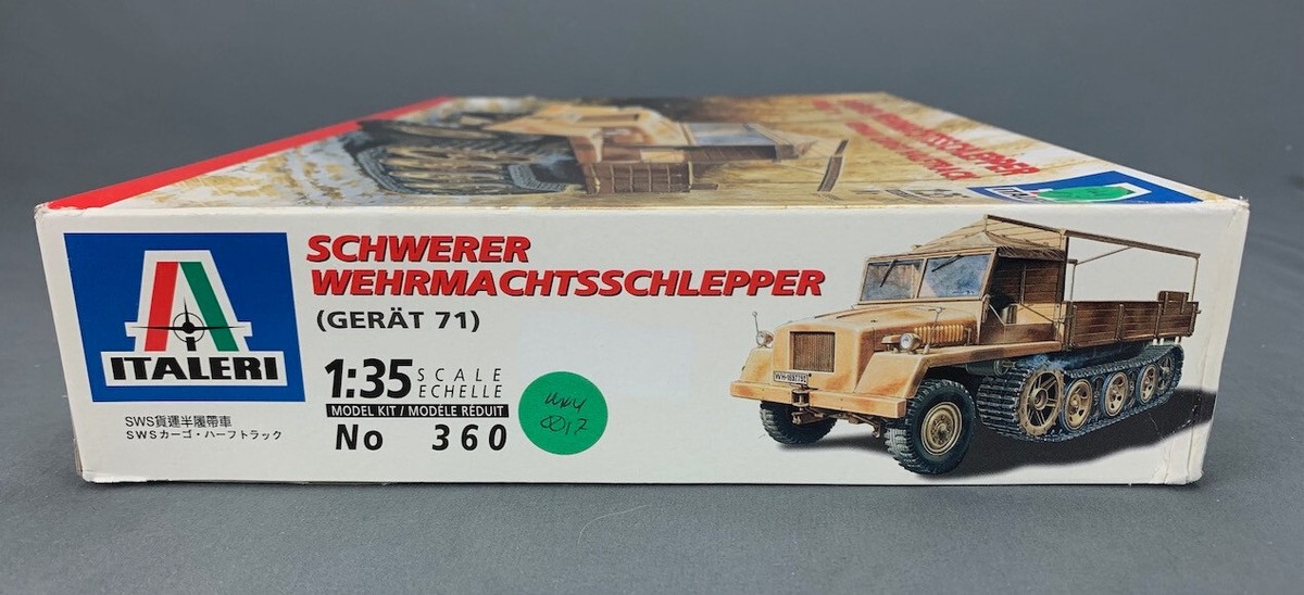 1:35 Italeri 360 Schwerer Wehrmachtsschlepper Gerat 71 Kit PM0393