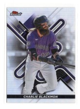 2022 TOPPS FINEST BASEBALL REFRACTOR CHARLIE BLACKMON #51