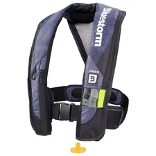 Bluestorm Atmos 40 Inflatable AUTOMATIC Life Jacket USCG Type 2 PFD, Apex Black