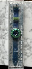 SWATCH SCUBA DIVING 200 BLUE MOON SDN100 AG 1990 VINTAGE