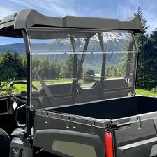 Clear Ranger Rear Windshield For Polaris Ranger 400/500/570/MID-SIZE 2010-2014