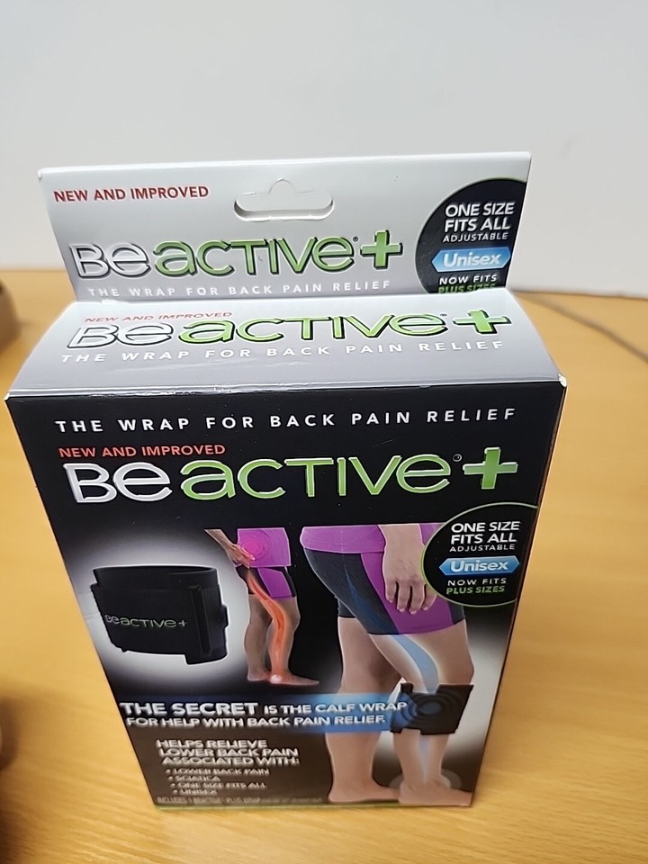 BeActive PLUS Instant Relief Acupressure Calf Brace for Sciatic Back