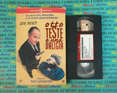 VHS film OTTO TESTE E UNA VALIGIA 1998 cecchi gori joe pesci (F150) no dvd