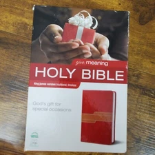 Holy Bible: God's Gift for Special Occasions, King James Version Give: Meaning