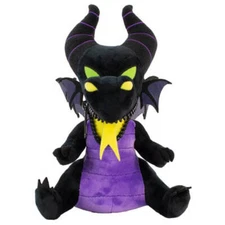 Disney Sleeping Beauty Maleficent Dragon Zippermouth Collectible Soft Plush