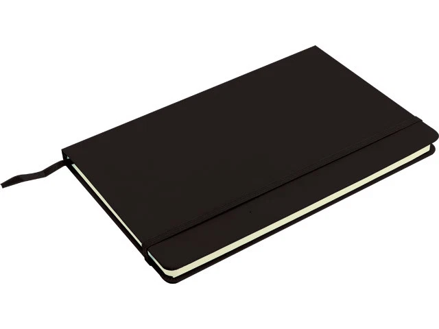 A5 Lined Paper/PU Leather/Elastic/Vintage Diary Notebook/Journal/Hardcover Black - Image 4 of 4