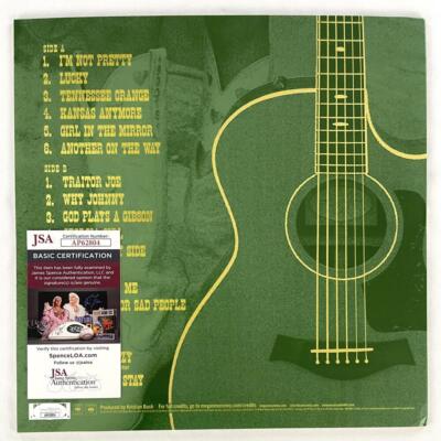 Megan Moroney Signed Autograph Album Vinyl Record LP - Lucky - JSA