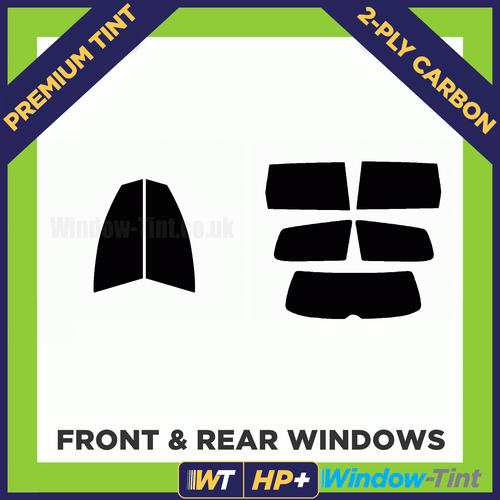 For VW Passat Estate 2005-14 Carbon Pre Cut Window Tint Full Premium 2-ply HP+ - Picture 2 of 10