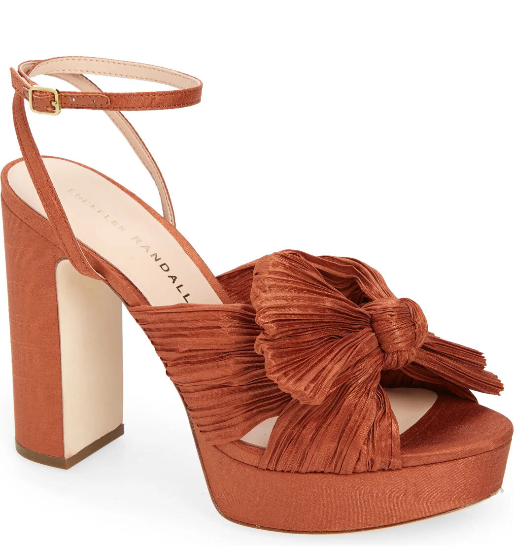 Platform Sandal Loeffler Randall Bow Shoes LOEFFLER RANDALL