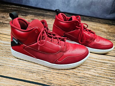 Nike Air Jordan Fadeaway Mens Size 13 Red Athletic Shoes Sneakers  AO1329-600