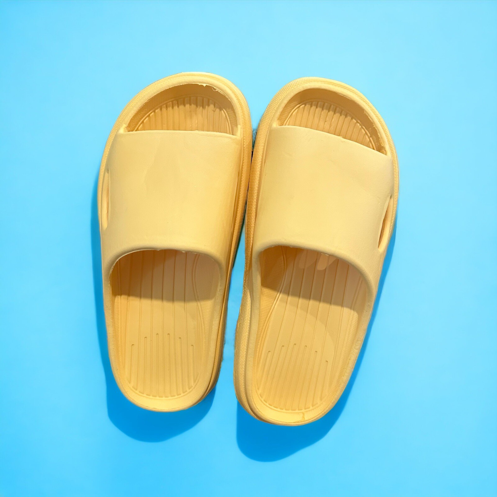 PANTOFOLA D’ORO 6 scarpe da acqua donna slides pantofole scarpe doccia antiscivolo sandali morbidi gialli