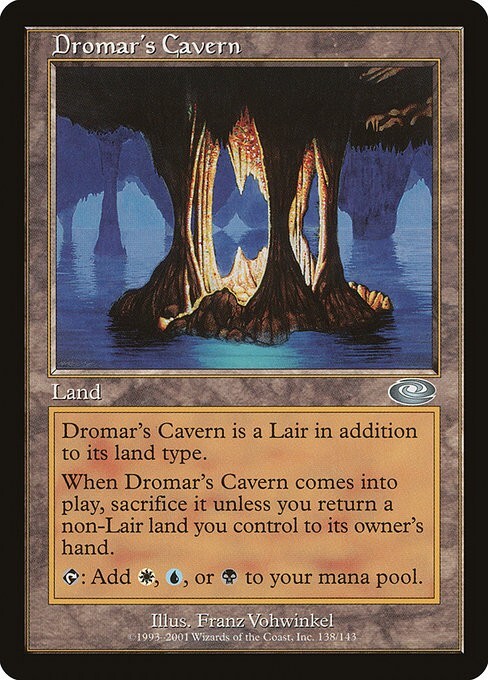 Dromar's Cavern 1x MtG Planeshift PLS SP/NM