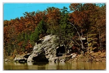 Vintage 1950s- Sugar Creek - Parke County, Indiana Postcard (UnPosted)