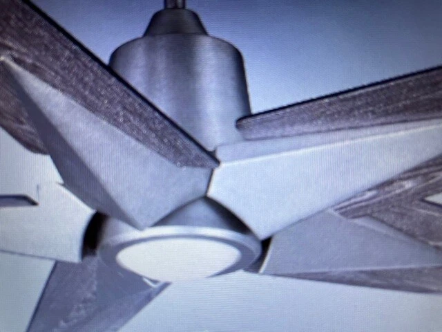 Ventilador de techo interior contemporáneo Savory 56'' 5 aspas LED Lt Kit Control remoto Foto 2 de 4