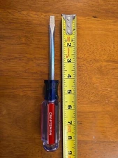 Craftsman 1/4-in Acetate Handle Slotted Screwdriver