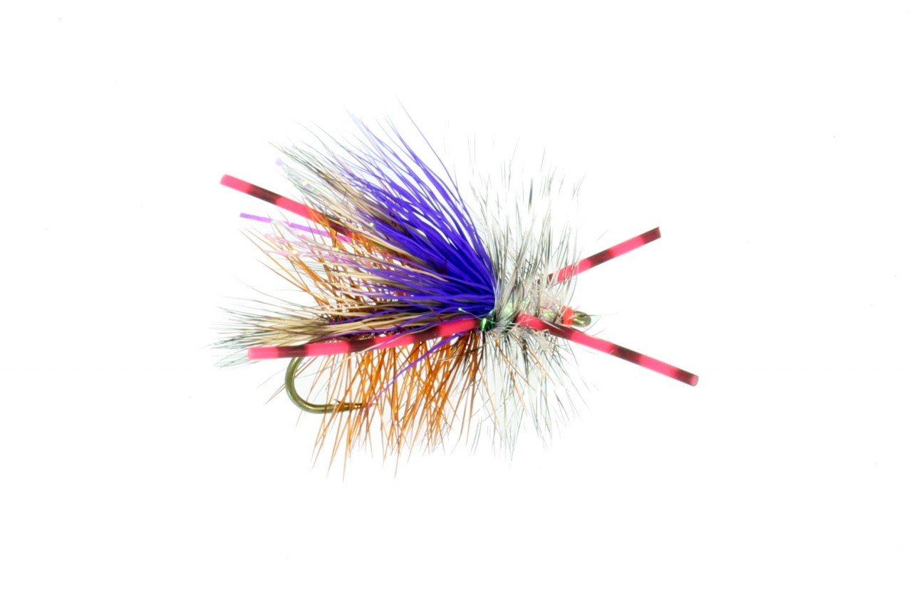 10 Fly Fishing Flies Crystal Stimulator Rubber Legs Collection eBay
