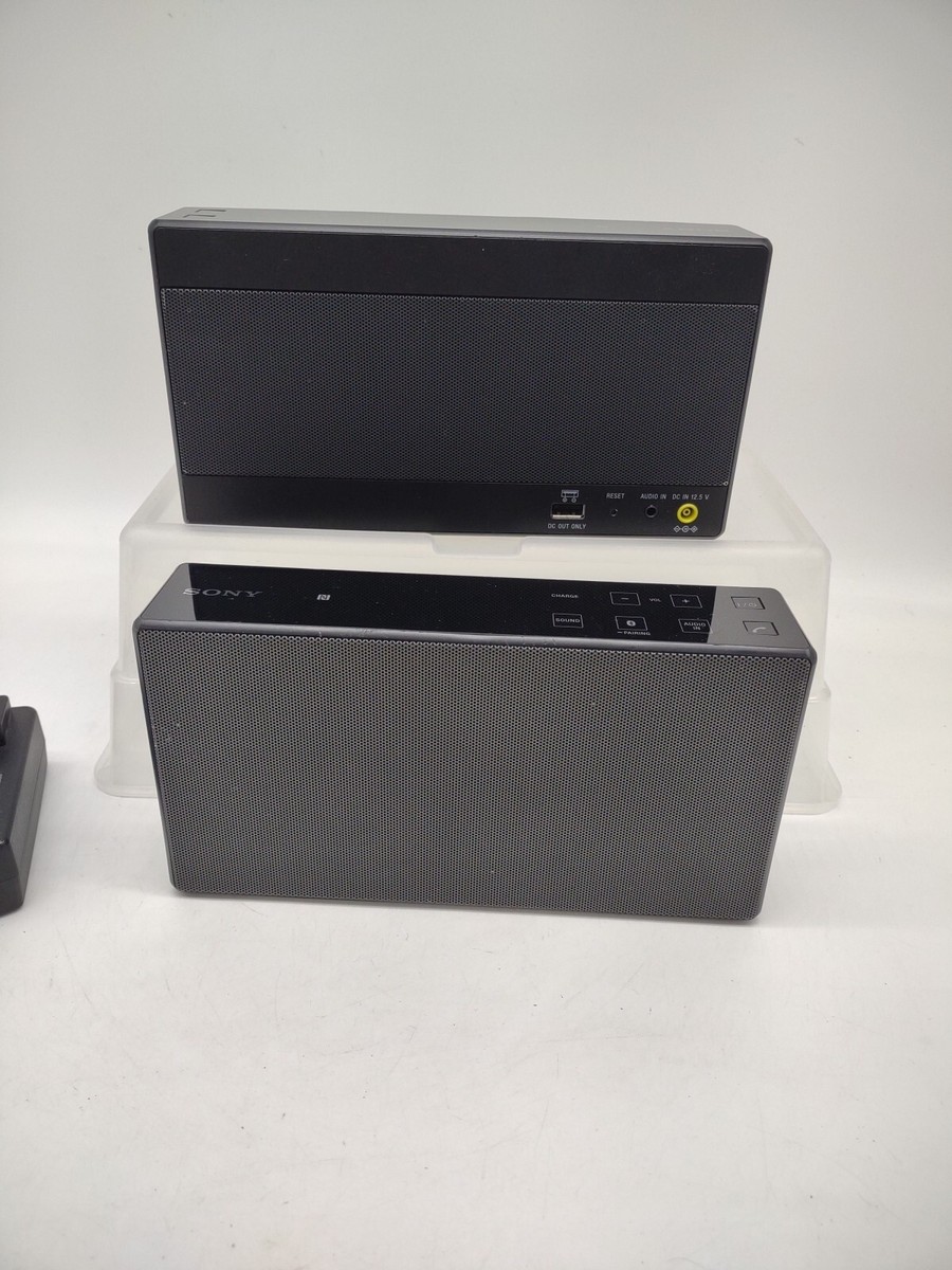2 Sony SRS-X5 Portable Wireless Speakers Bluetooth - Black