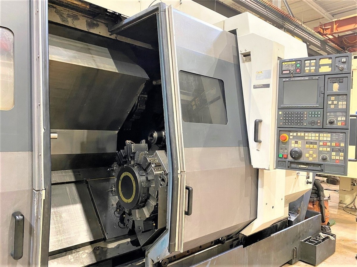 2001 Mori Seiki Model ZT-2500Y 8-Axis CNC Lathe w Live Tool, Sub