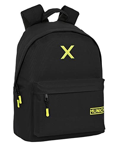 Laptop Backpack Munich  Munich Basicos  31 X 41 X 16 Cm Black NUOVO
