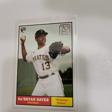 2021 Topps Kebryan Hayes card #70yt-11