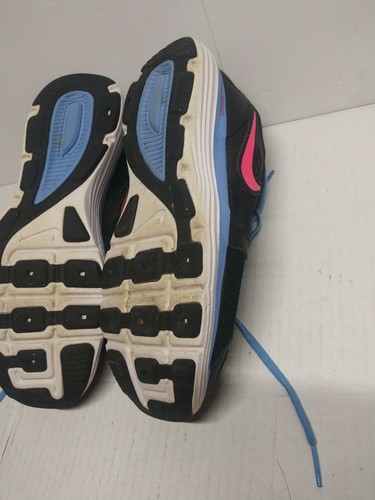 Nike Womens 10 Dual Fusion ST 3 Running Shoes Blue 657498-003 2014 Low Top Mesh - Picture 11 of 12