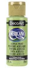DecoArt Americana Acrylic Foliage Green Paint 59ml 2oz DIY Projects Crafts