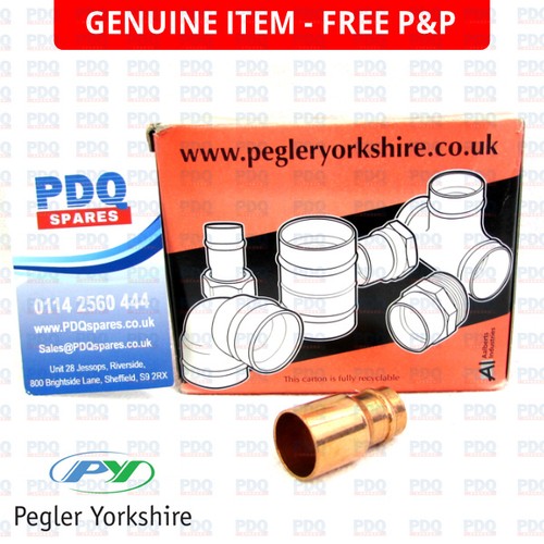 SOLDER RING YORKSHIRE COPPER FITTINGS 22mm x 15mm REDUCER YPS6 NEW