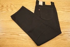NWT MEN'S LEVI JEANS 505 Regular Fit Straight Leg At Waist Black $69.50