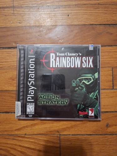 Tom Clancy's Rainbow Six (Sony PlayStation 1, 1999)- Sealed - Picture 1 of 3