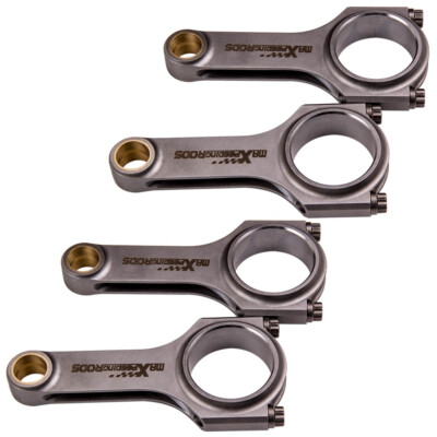 4x H-Schaft Pleuel for Alfa Romeo 1.8L 2.0L 156 147 Twin Spark TS ARP 5.709''