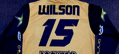 CUSTOM DESIGN JERSEY MOTOCROSS SUPERCROSS HUSQVARNA ROCKSTAR DEAN
