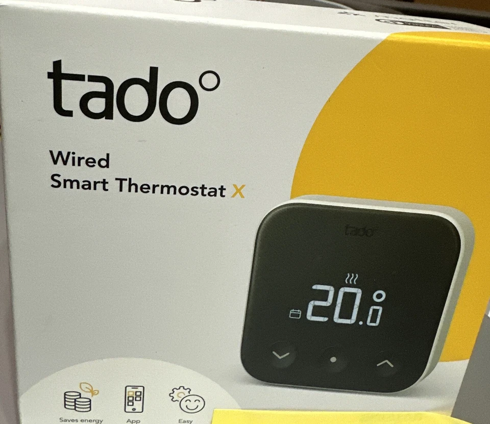 tado Wired Smart Thermostat X – Add-on as Wired Room Thermostat, Heating Control - Image 3 of 4