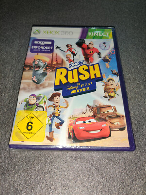 Kinect Rush-A Disney Pixar Adventure (Microsoft Xbox 360, 2012) - Spiel - Game