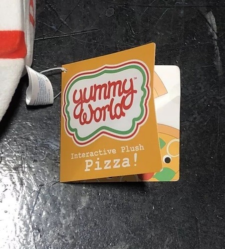 Yummy World Interactive Plush Pizza Box 12" New With Tags - Picture 2 of 6