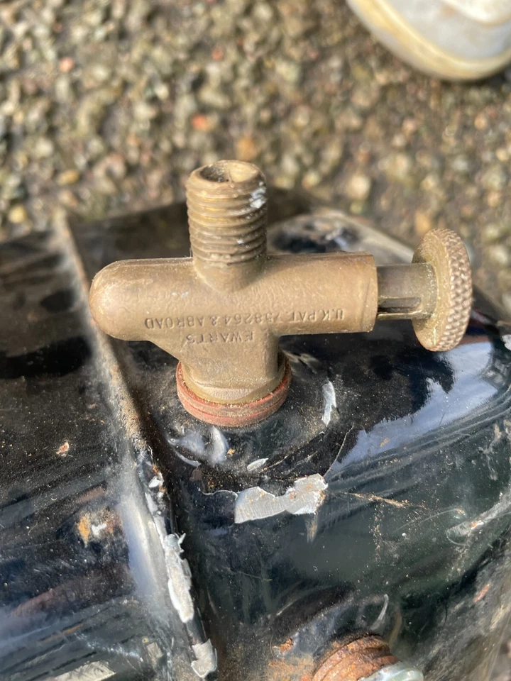 Tanque de combustible para motocicletas vintage británico - BSA Triumph Norton ETC Foto 4 de 4