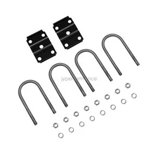 New trailer U-bolt kit for 5200-7000lbs 3" Round Axle 7" long 1/2" dia -20080