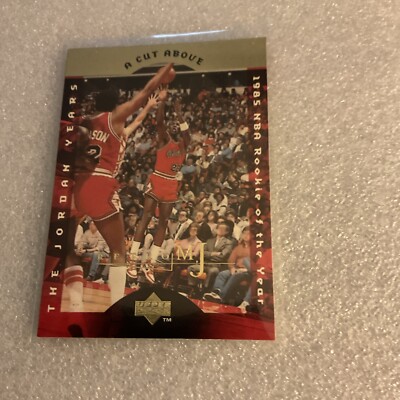 Michael Jordan 1998 Upper Deck #30 Retro MJ (1996-97) A Cut Above 