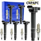 ⭐6PCS Ignition Coils + Spark Plugs For Toyota Sienna 2007-2015 3.5L UF487 UF-598