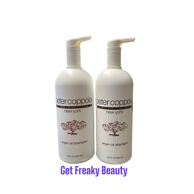 2 PACK. 32 oz. Peter Coppola Argan Oil Shampoo. 946ml. FREE GIFT. FREE SHIPPING