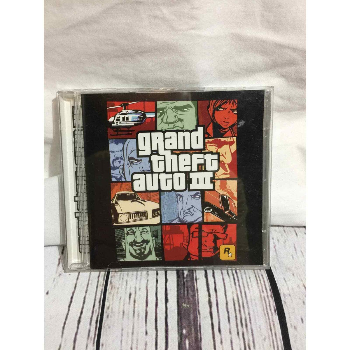 GRAND THEFT AUTO III PC Cd Rom GTA 3 - Windows 98/ME/2000/XP No