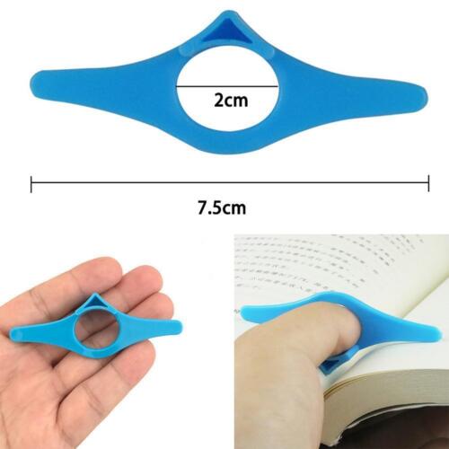 New Blue Thumb Thing Book Holder with Bookmarking Functions - Zdjęcie 1 z 8