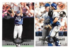 1995 Stadium Club Members Only Virtual Reality - KANSAS CITY ROYALS Team Set