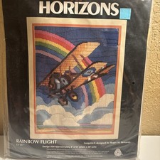 Monarch Horizons Rainbow Flight Vintage Planes Will Longstich Kit NOS  a58