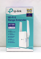 tp-link Wi-Fi 6 Range Extender AC1500 Dual-Band RE505X NEW SEALED 
