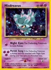 Pokemon Misdreavus (11/66) Neo Revelation MP HOLO on eBay